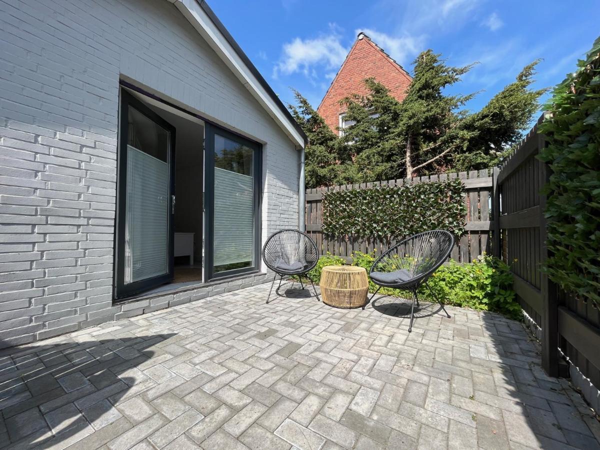 Apartment Meerzeit Mit Terrasse Хузум Екстериор снимка